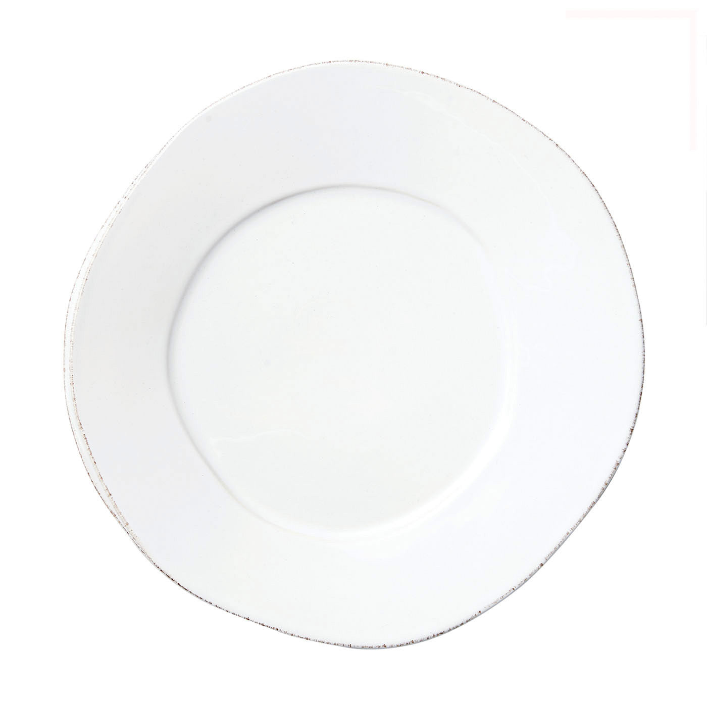 VIETRI: Lastra White European Dinner Plate - tops-selection.shop