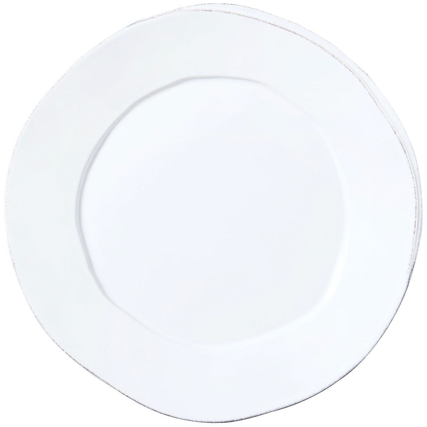 VIETRI: Lastra White Round Platter - tops-selection.shop