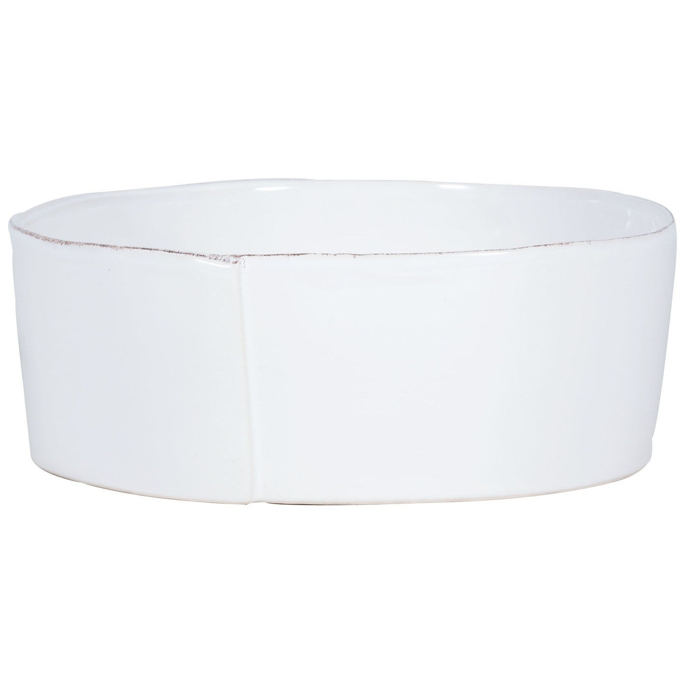 VIETRI: Lastra White Large Serving Bowl - tops-selection.shop