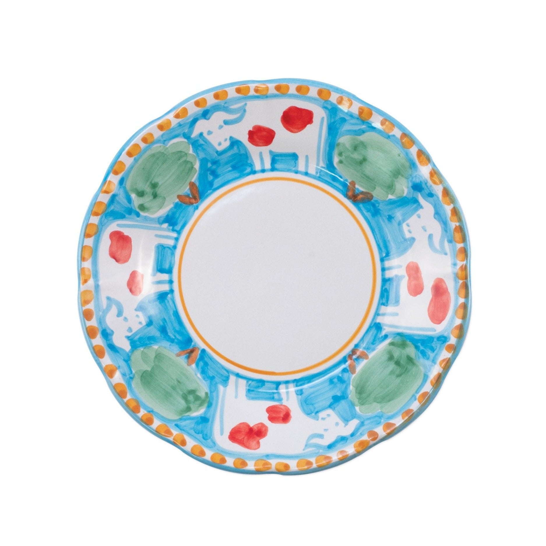 VIETRI: CAMPAGNA Mucca Salad Plate - tops-selection.shop