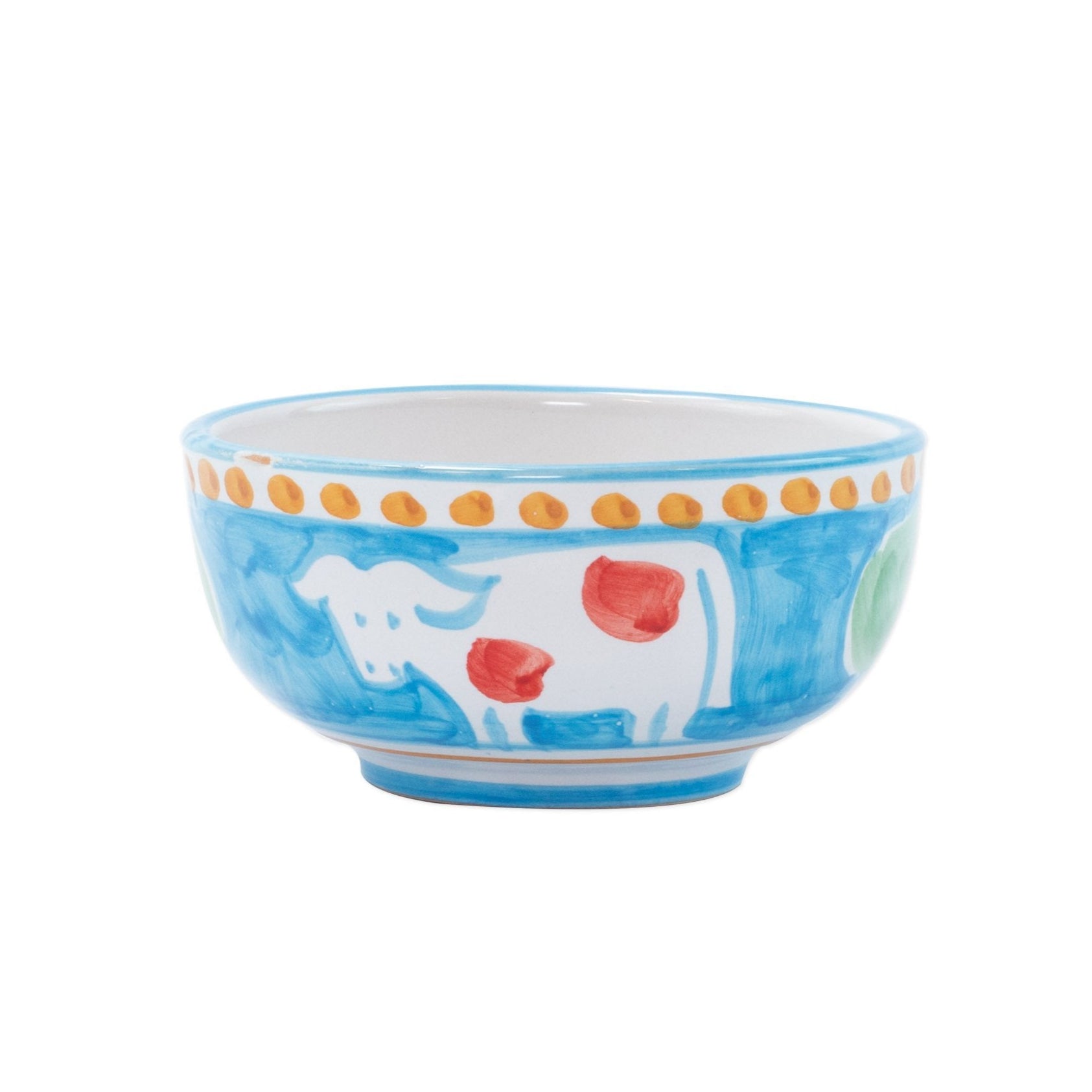 VIETRI: CAMPAGNA Mucca Cereal/Soup Bowl - tops-selection.shop