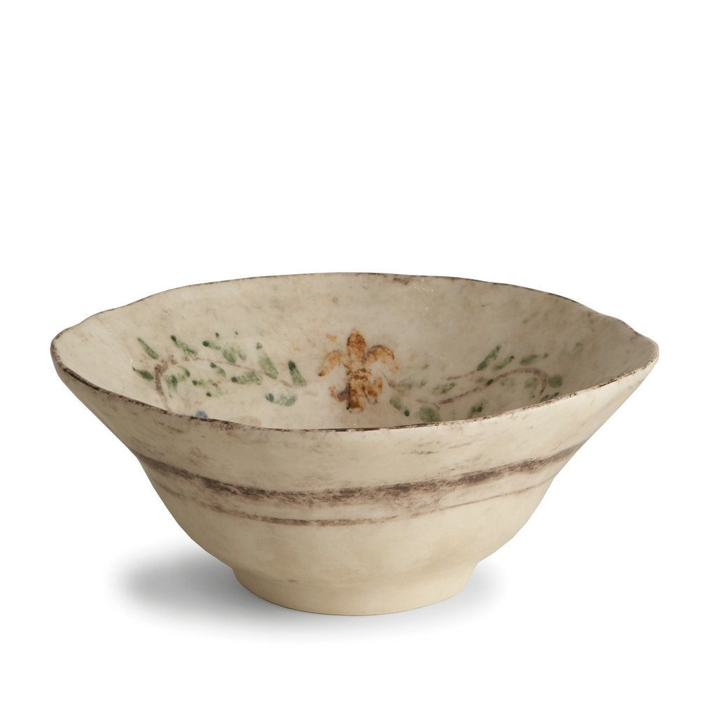 ARTE ITALICA: Medici Salad Bowl (9.25" Diam) - tops-selection.shop
