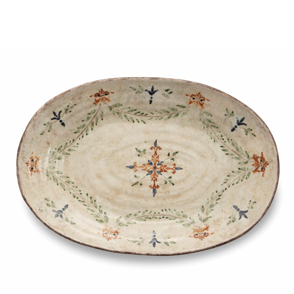 ARTE ITALICA: Medici Large Oval Platter - tops-selection.shop