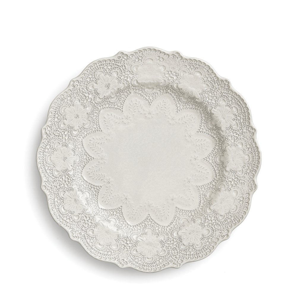 ARTE ITALICA: Merletto Antique Dinner Plate - tops-selection.shop