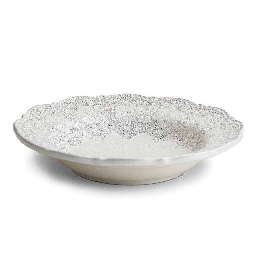 ARTE ITALICA: Merletto Antique Pasta/Soup Bowl - tops-selection.shop