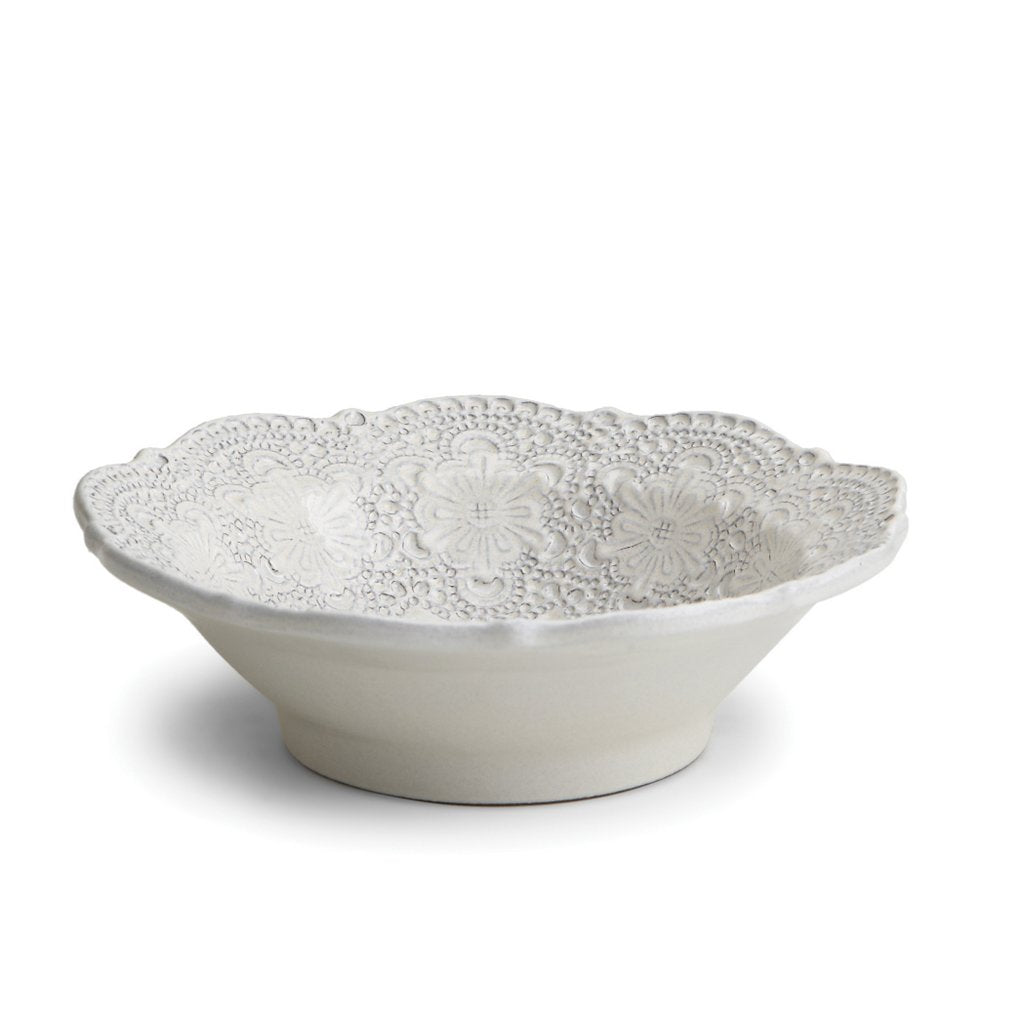 ARTE ITALICA: Merletto Antique Cereal Bowl - tops-selection.shop