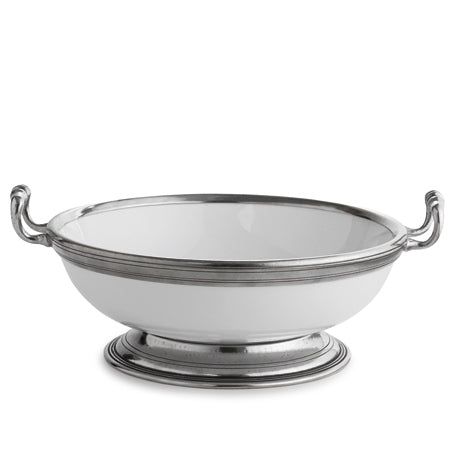 ARTE ITALICA: Tuscan Medium Bowl with Handles - tops-selection.shop