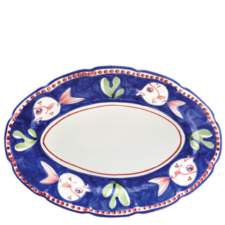 VIETRI: CAMPAGNA Pesce Oval Platter - tops-selection.shop
