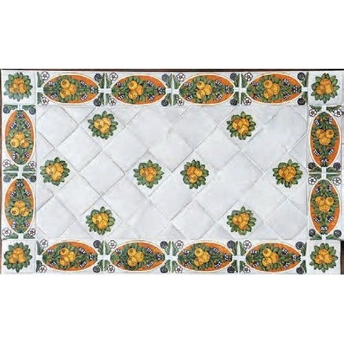 ANTICA DERUTA: WALL PANEL BACKSPLASH DELLA ROBBIA DESIGN - tops-selection.shop