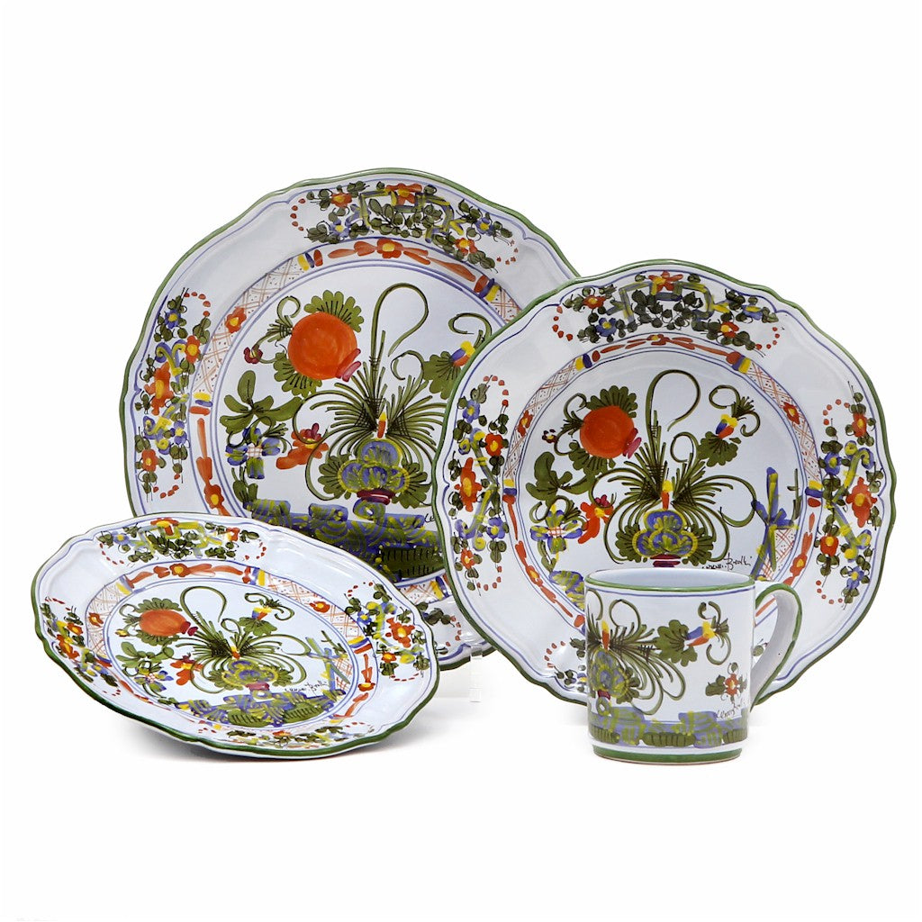 FAENZA GAROFANO: 4 Pieces Place Setting - tops-selection.shop