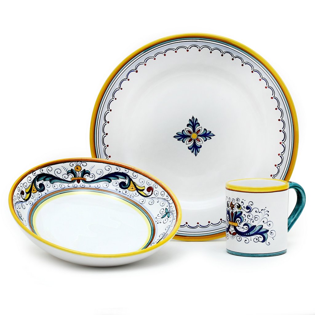 RICCO DERUTA: 3 Pieces Place Setting - tops-selection.shop