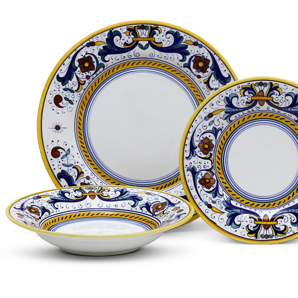 RICCO DERUTA CLASSICO: 3 Pieces Place Setting - tops-selection.shop