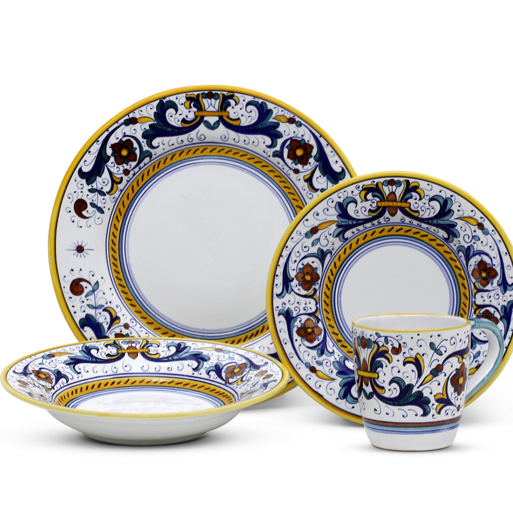 RICCO DERUTA CLASSICO: 4 Pieces Place Setting - tops-selection.shop