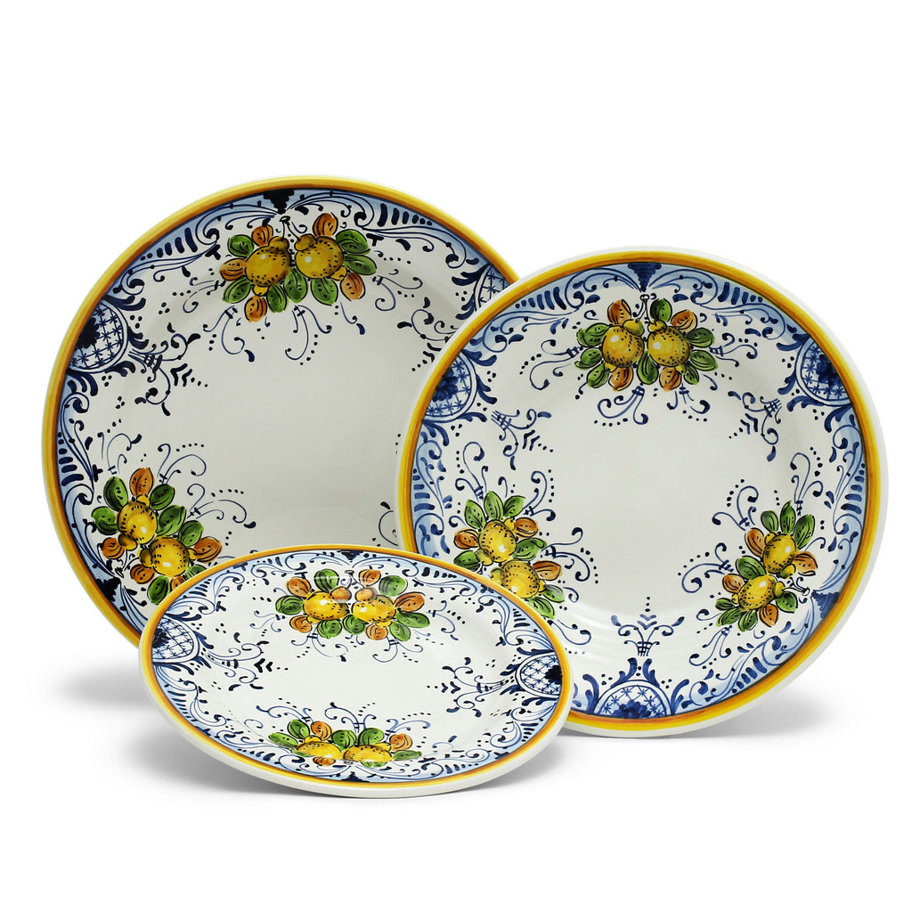 LIMONCINI: Three Pieces Place Setting - tops-selection.shop
