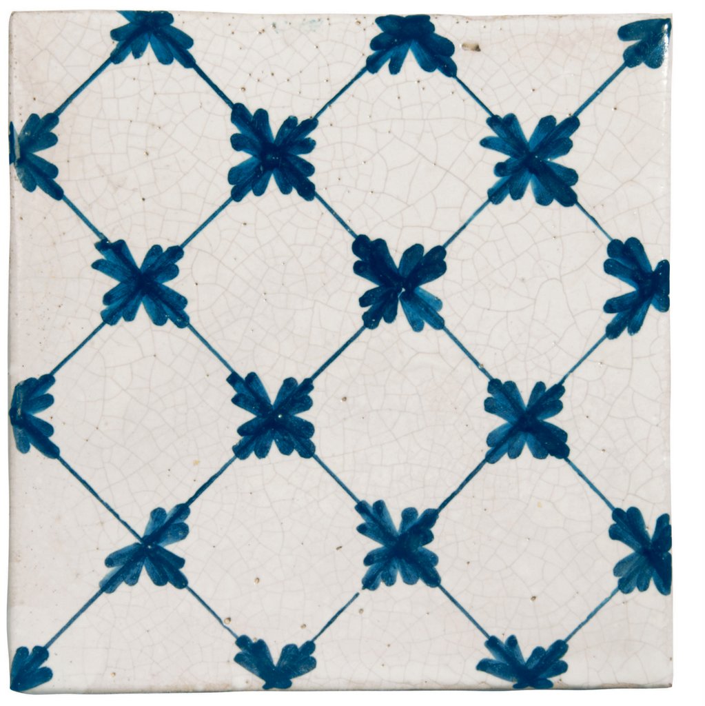 ANTICA DERUTA: Hand Painted Ceramic Authentic Deruta Tile - tops-selection.shop