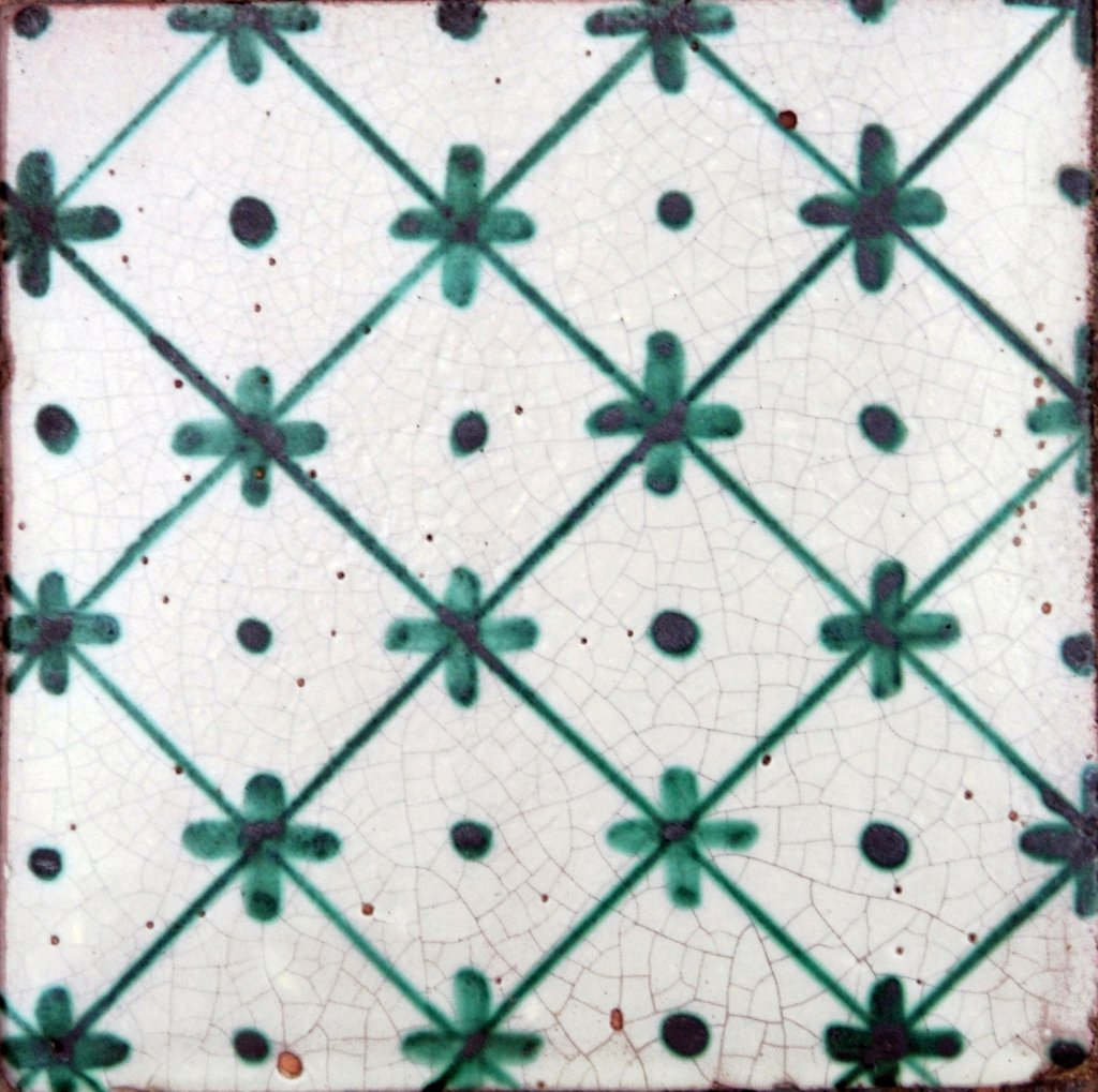 ANTICA DERUTA: Hand Painted Ceramic Authentic Deruta Tile - tops-selection.shop