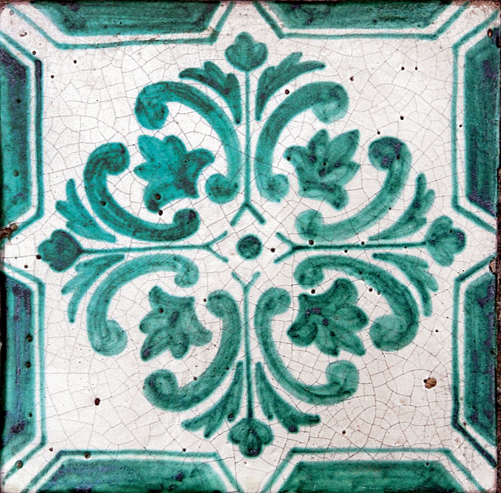 ANTICA DERUTA: Hand Painted Ceramic Authentic Deruta Tile - tops-selection.shop