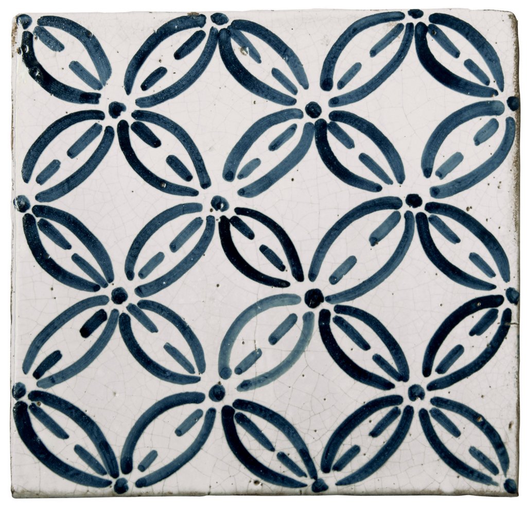 ANTICA DERUTA: Hand Painted Ceramic Authentic Deruta Tile - tops-selection.shop
