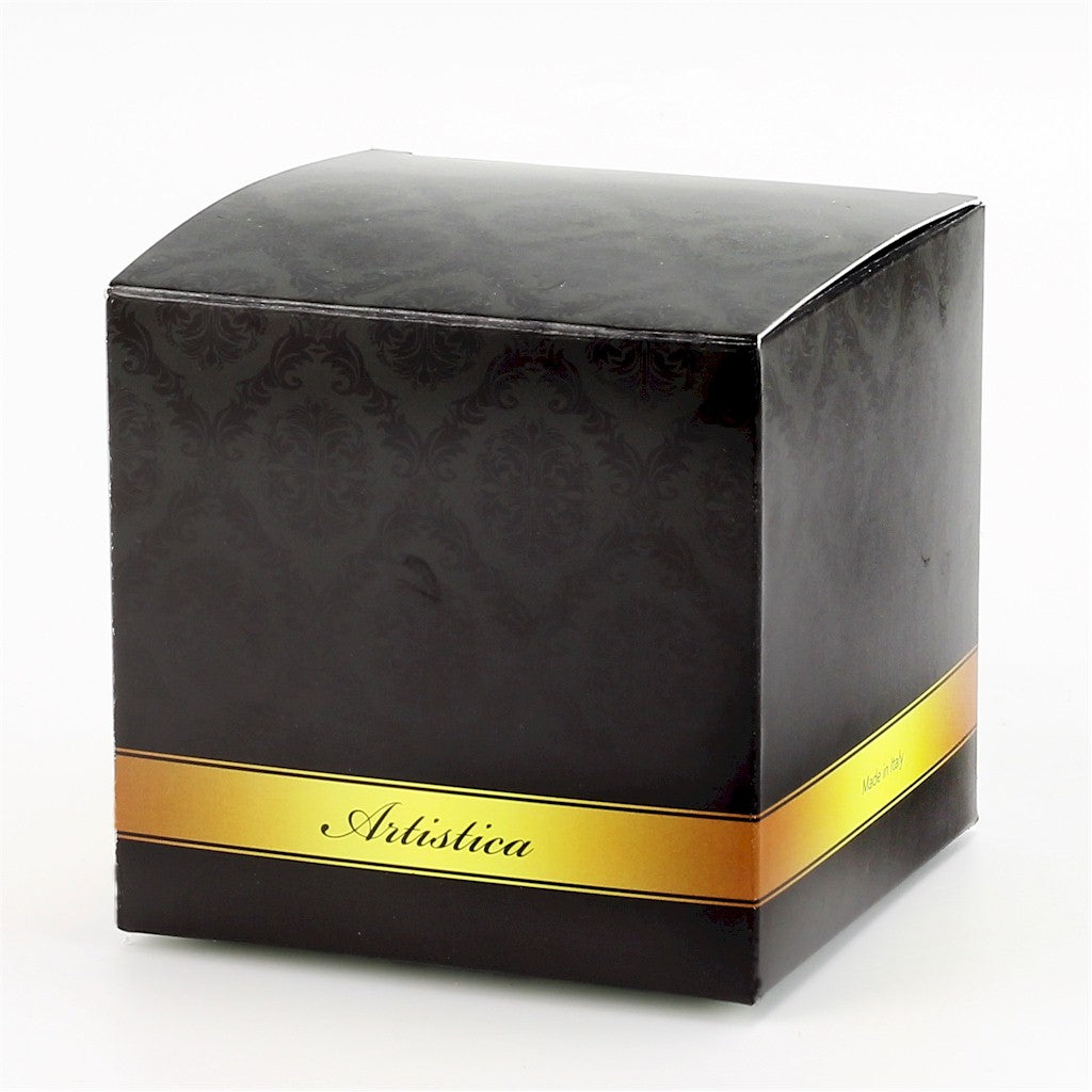 DERUTA CANDLES: Square Flared Candle Sicilian Orange Design [R] - tops-selection.shop