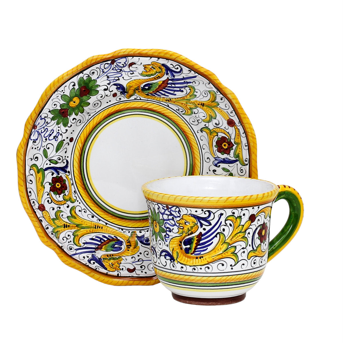 RAFFAELLESCO DELUXE: Cup and Saucer - tops-selection.shop