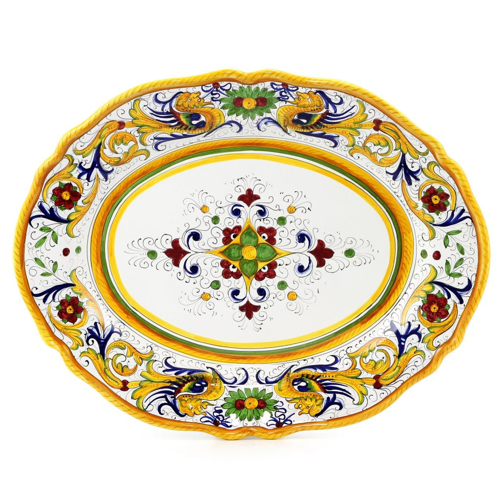 RAFFAELLESCO DELUXE: Large Oval Platter - tops-selection.shop