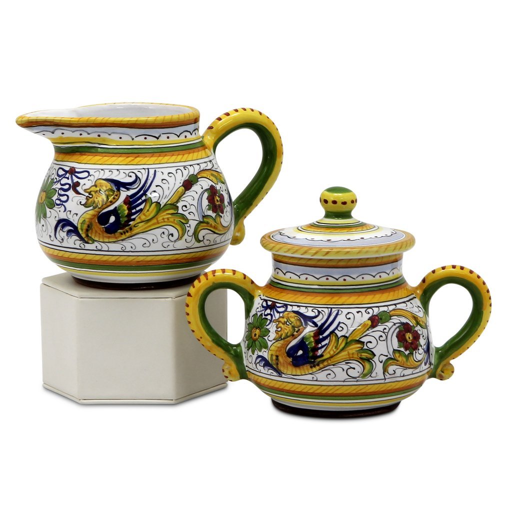 RAFFAELLESCO DELUXE: Sugar and Creamer - tops-selection.shop