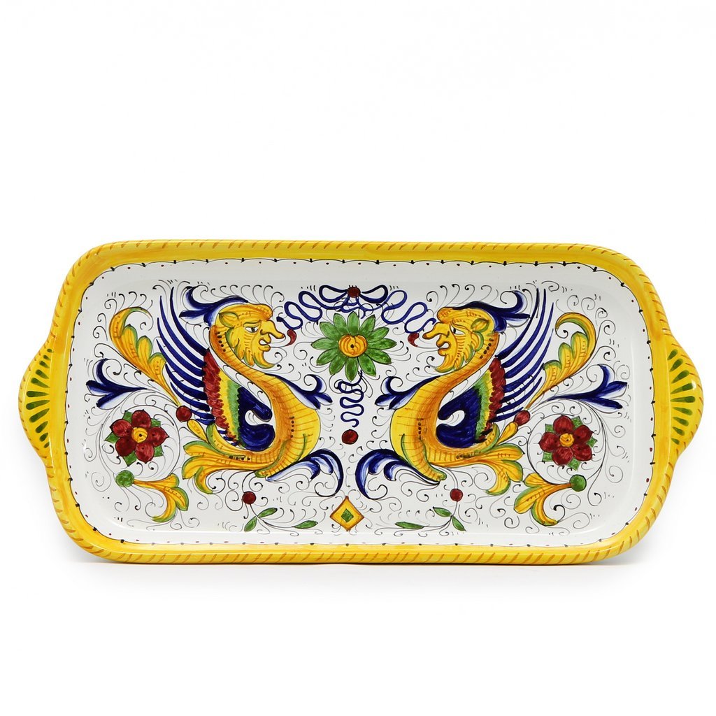 RAFFAELLESCO DELUXE: Rectangular Tray - tops-selection.shop