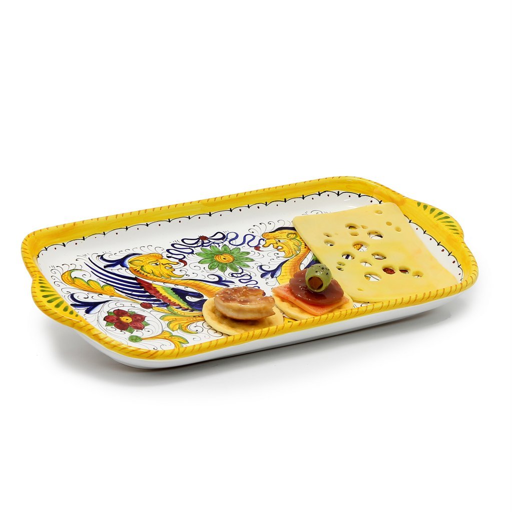 RAFFAELLESCO DELUXE: Rectangular Tray - tops-selection.shop