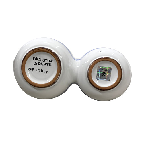 RAFFAELLESCO: Olive Dish Bowl - Relish and Condiments divided bowl [R] - tops-selection.shop