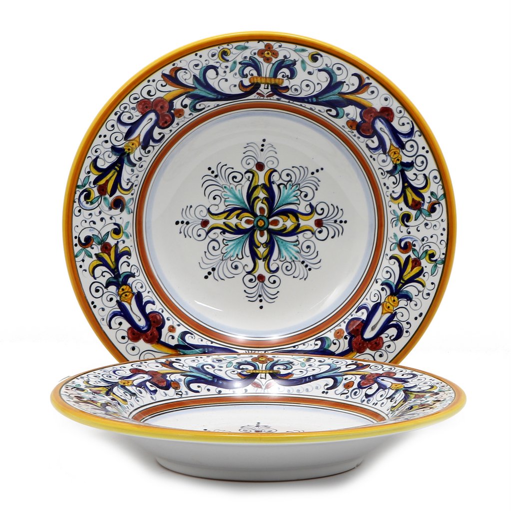 RICCO DERUTA DELUXE: Rim Pasta Soup Bowl - tops-selection.shop