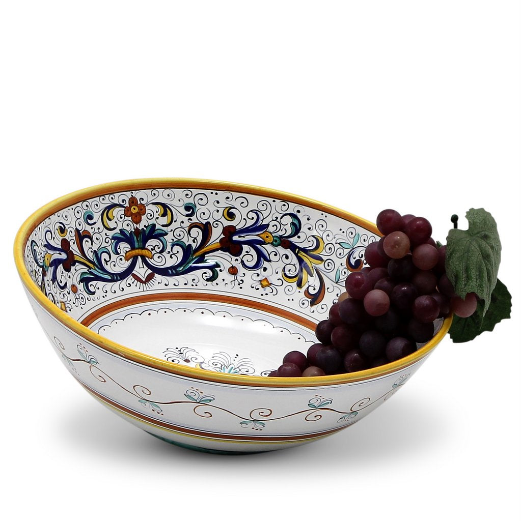 RICCO DERUTA DELUXE: Large Pasta/Salad Serving Bowl - tops-selection.shop
