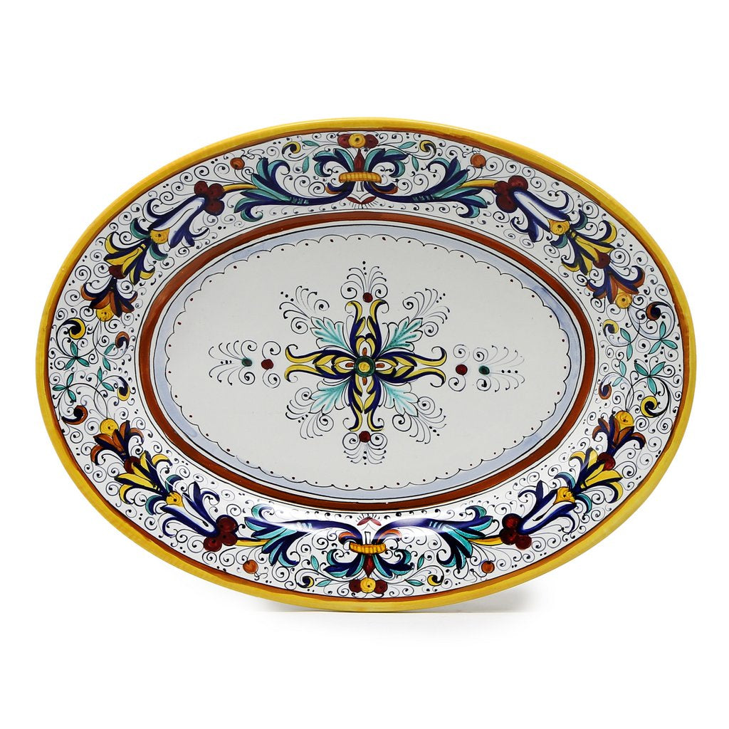 RICCO DERUTA DELUXE: Large Oval Platter - tops-selection.shop