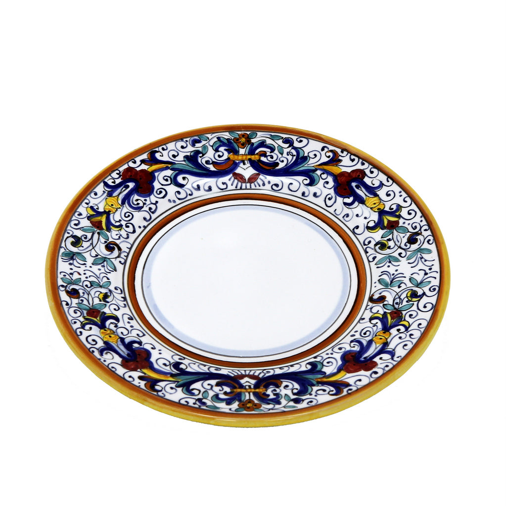 RICCO DERUTA DELUXE: Bread and Butter Plate White Center - tops-selection.shop
