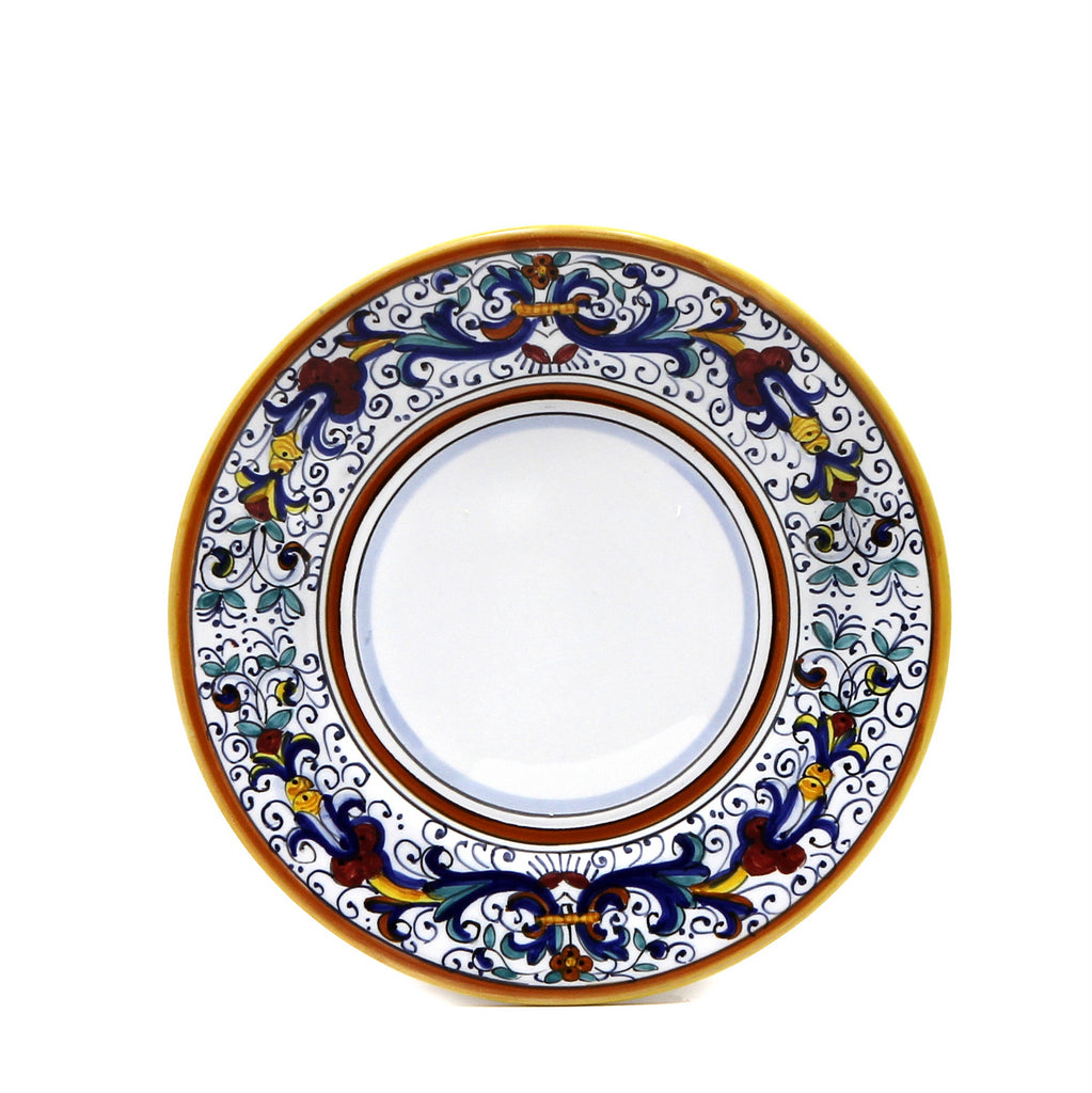 RICCO DERUTA DELUXE: Bread and Butter Plate White Center - tops-selection.shop