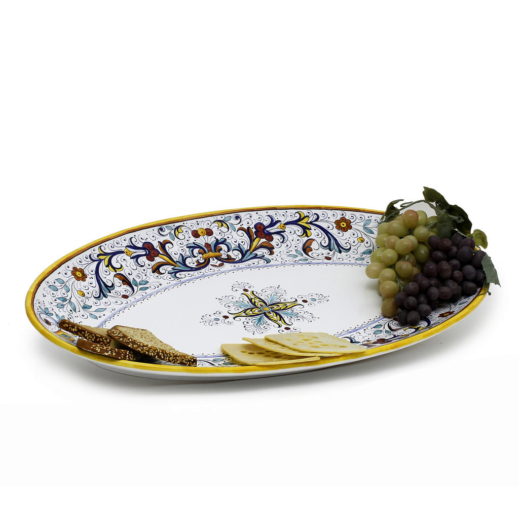 RICCO DERUTA DELUXE: Extra Large Oval Turkey Platter - tops-selection.shop