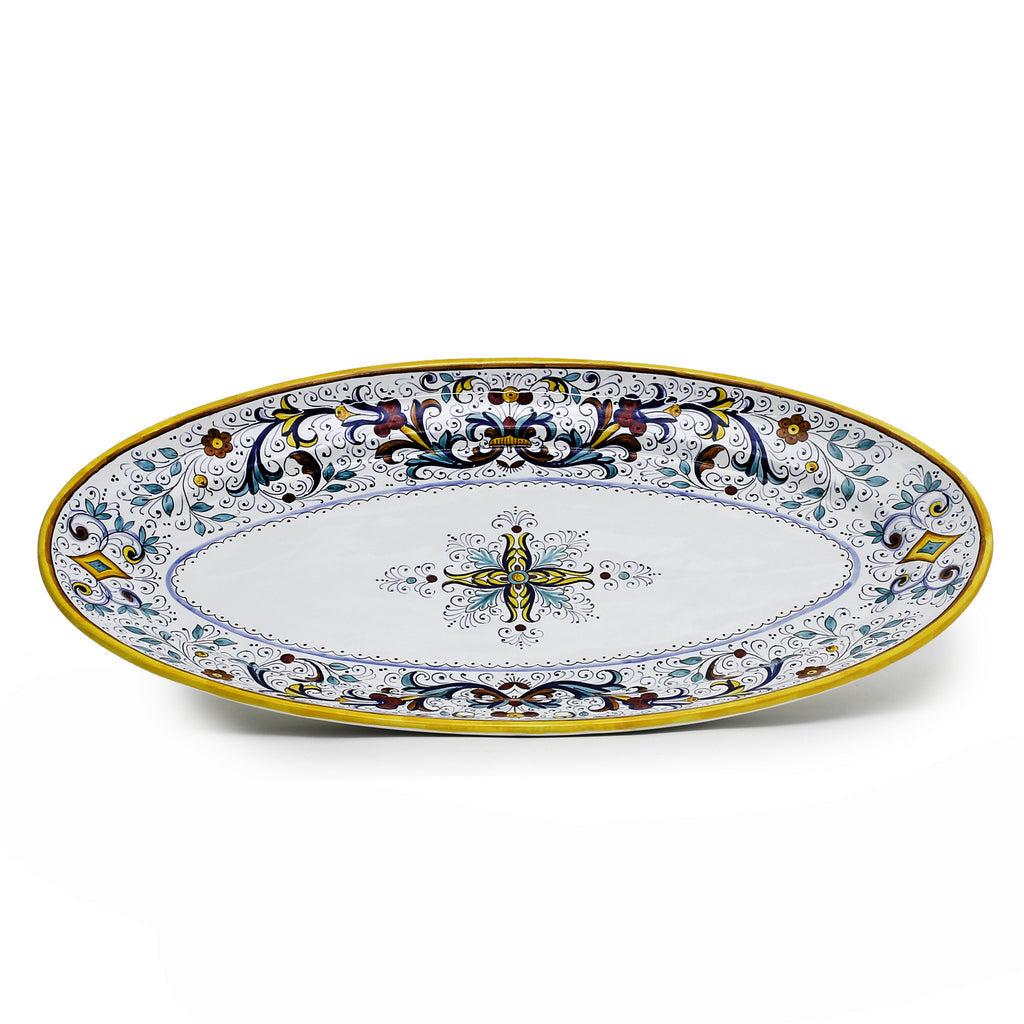 RICCO DERUTA DELUXE: Extra Large Oval Turkey Platter - tops-selection.shop