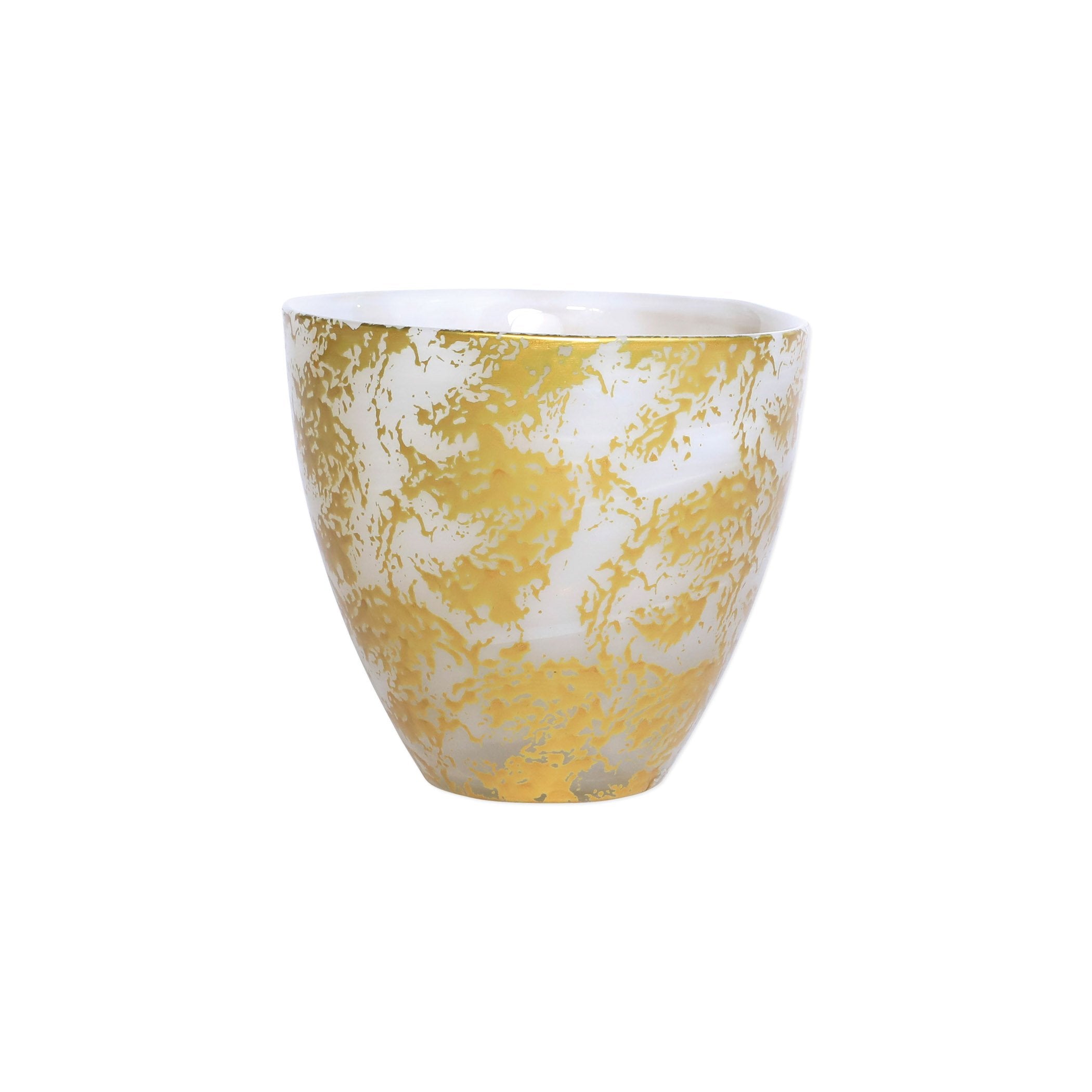 VIETRI: Rufolo Glass Gold Scattered Votive - tops-selection.shop