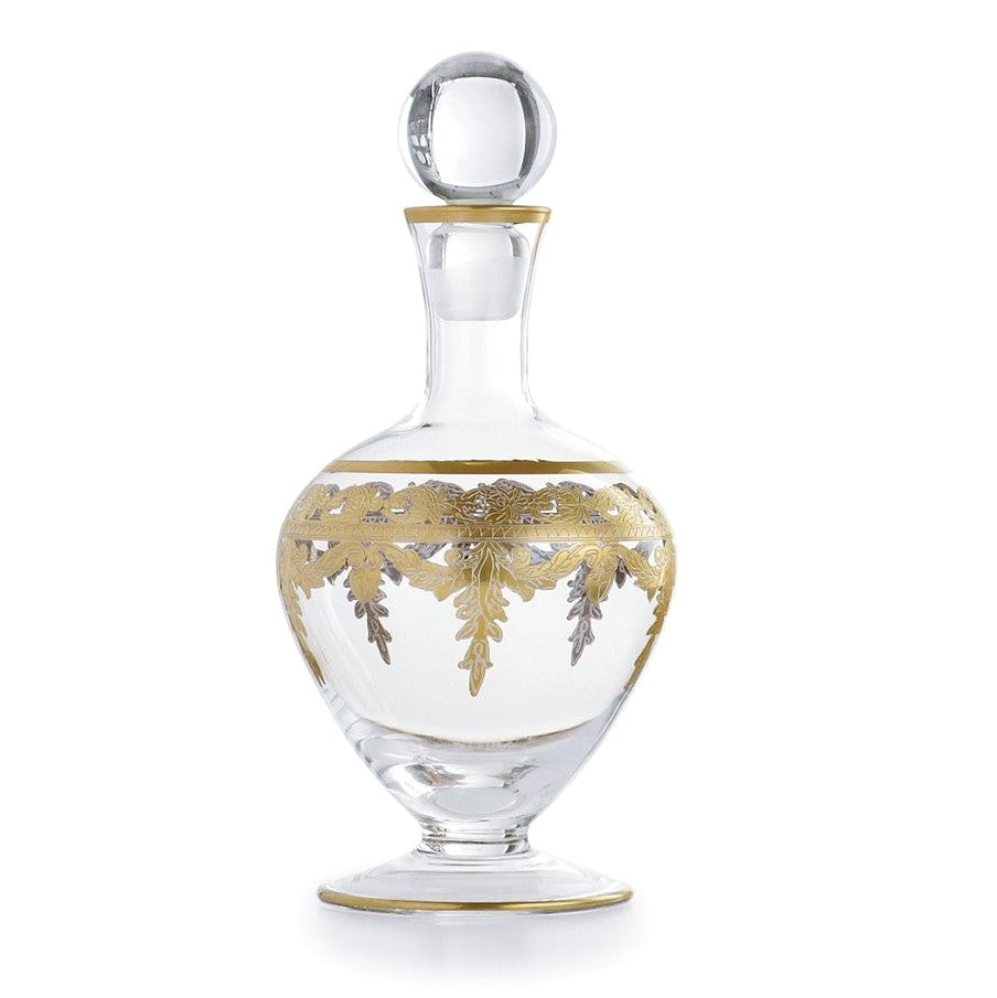ARTE ITALICA: Vetro Gold Decanter - tops-selection.shop