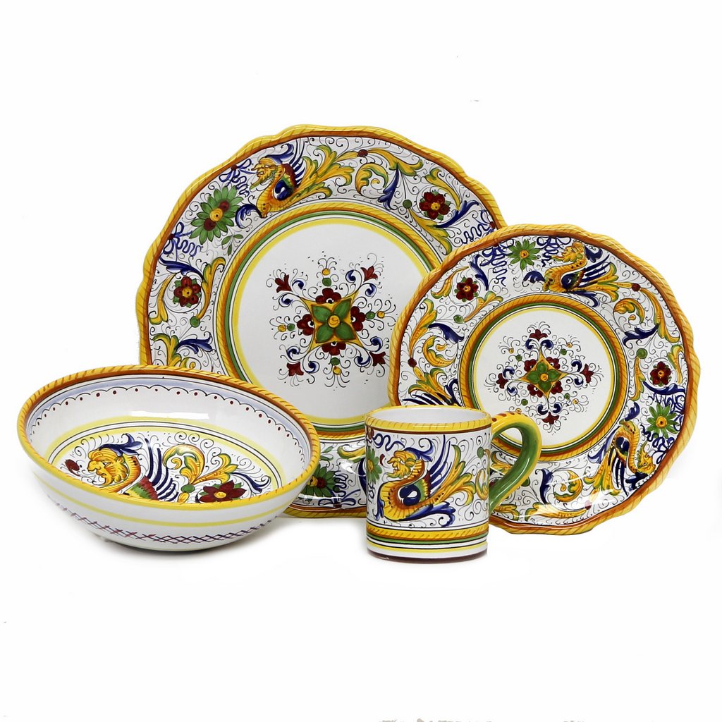 RAFFAELLESCO DELUXE: 4 Pieces Place Setting - tops-selection.shop