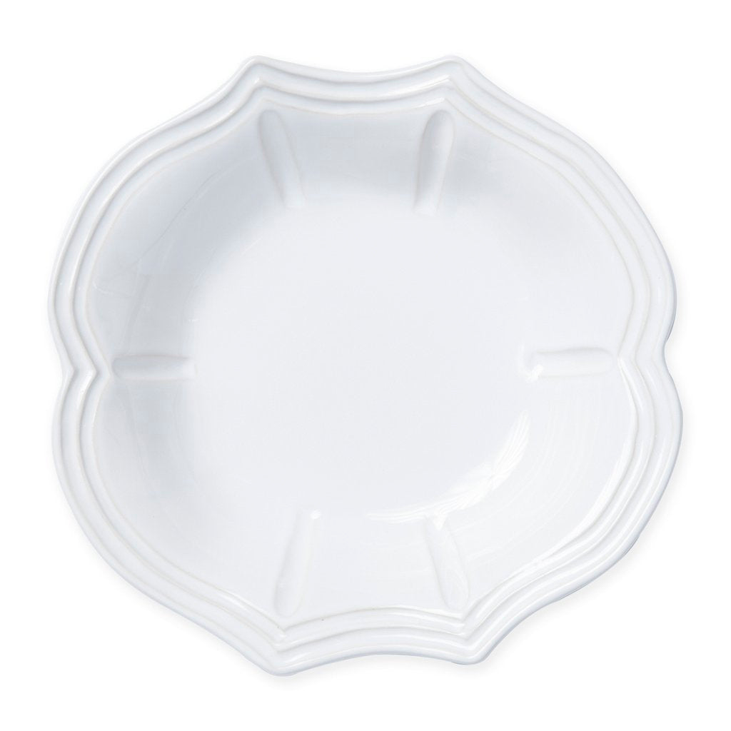 VIETRI: Incanto Stone White Baroque Pasta Bowl - tops-selection.shop