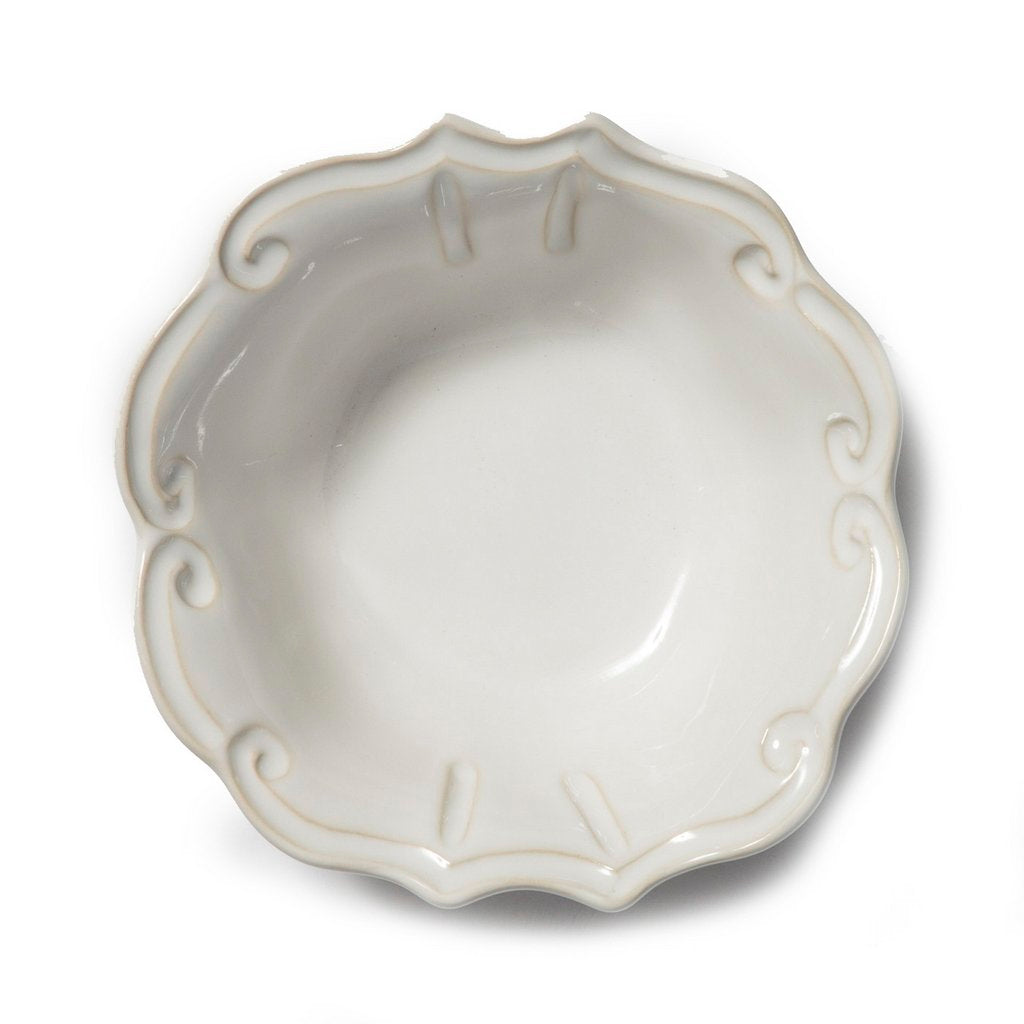 VIETRI: Incanto Stone White Baroque Cereal Bowl - tops-selection.shop