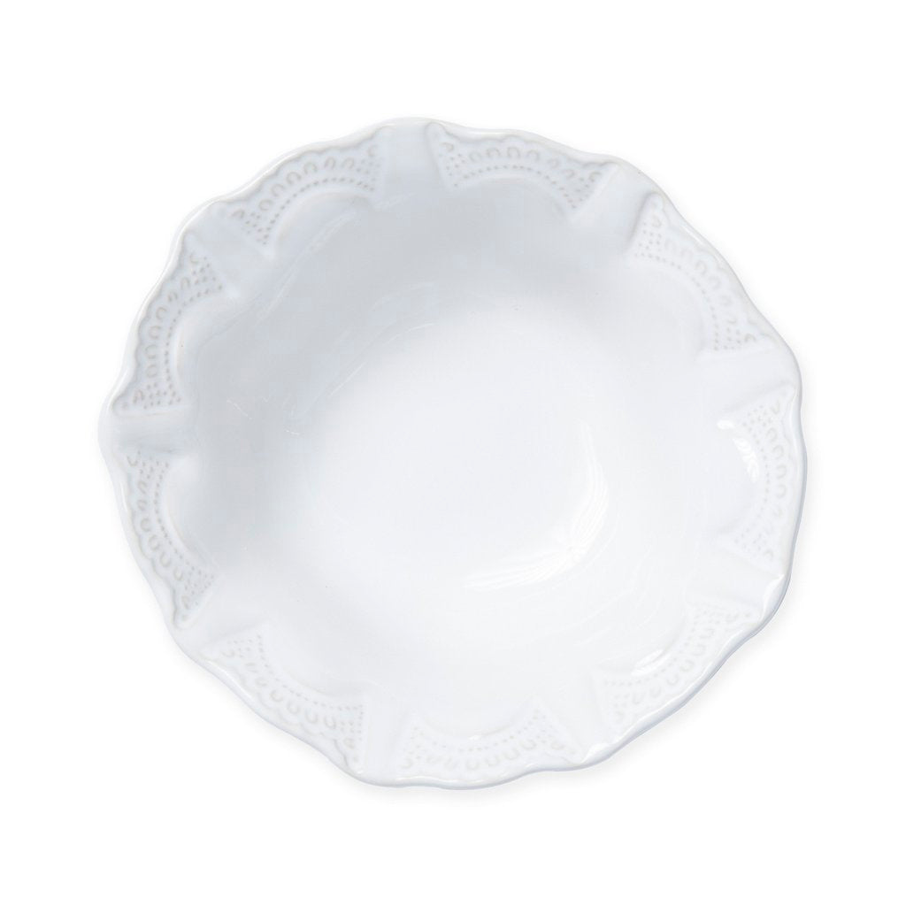VIETRI: Incanto Stone White Lace Cereal Bowl - tops-selection.shop