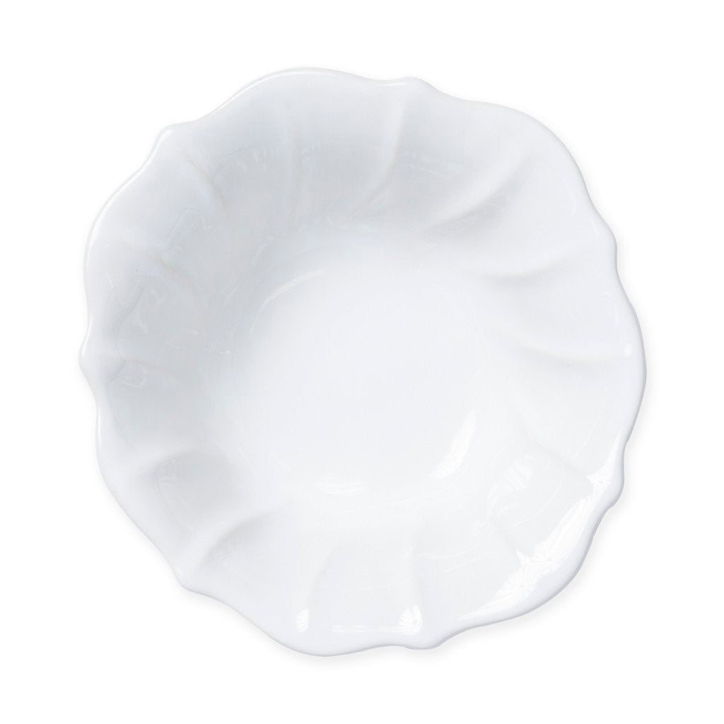 VIETRI: Incanto Stone White Ruffle Cereal Bowl - tops-selection.shop