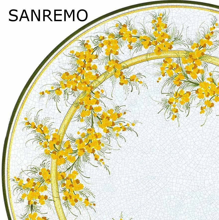 LAZY SUSAN: Ceramic-Stone Rotating Lazy Susan 30" Diam. - tops-selection.shop