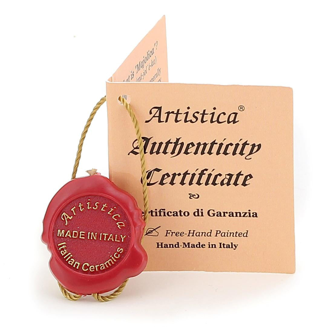 DERUTA CANDLES: Contempo Cup Candle ~ Deruta Yasmine Design - tops-selection.shop