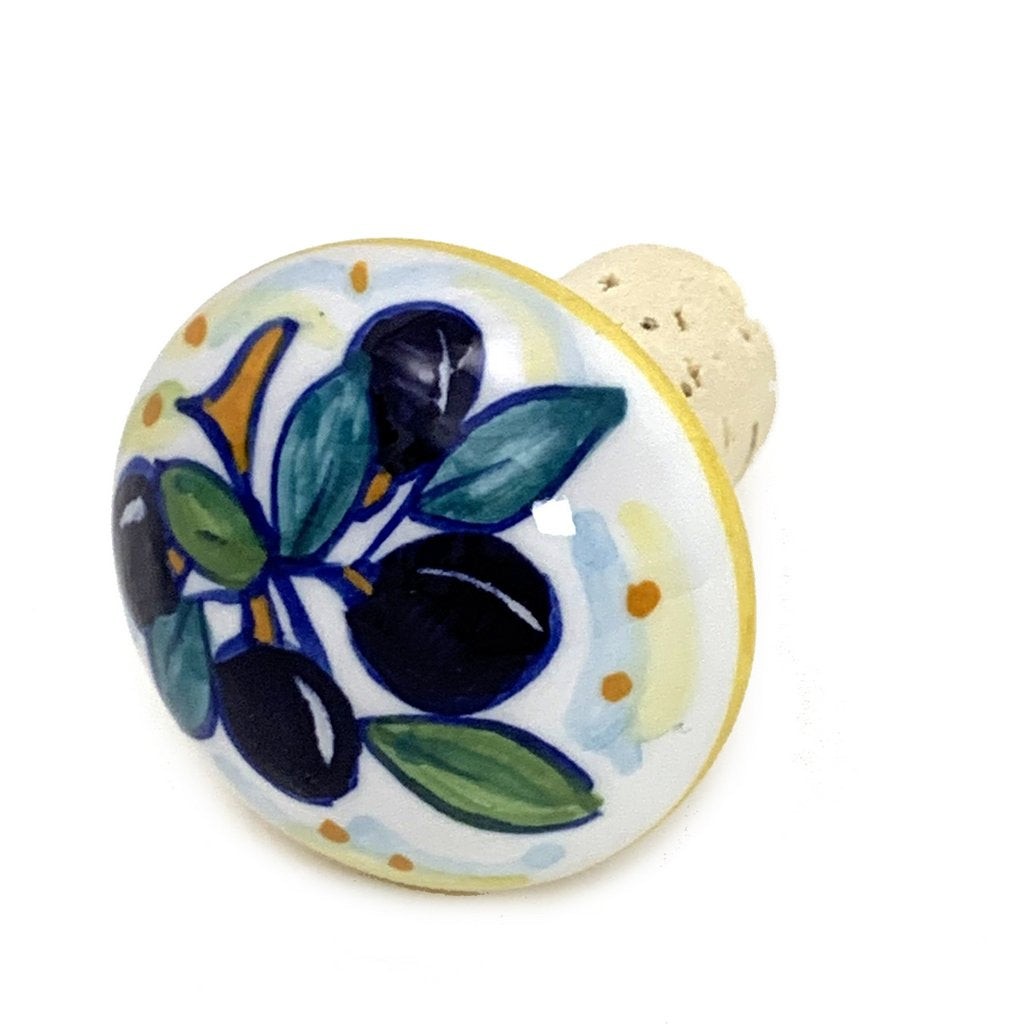 DERUTA FRUTTA: Cork Stopper OLIVES [R] - tops-selection.shop