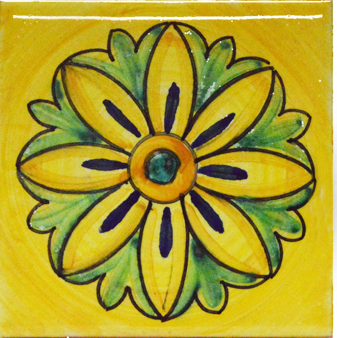 FRANCESCA NICCACCI: Deruta Vario Hand Painted Wall Tile - tops-selection.shop