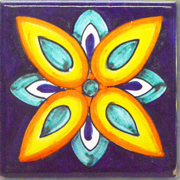FRANCESCA NICCACCI: Deruta Vario Hand Painted Wall Tile - tops-selection.shop