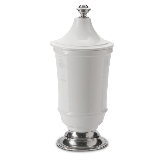 ARTE ITALICA: Tuscan Large Footed Canister - tops-selection.shop
