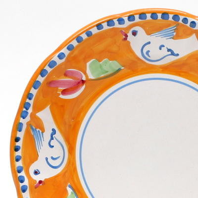 VIETRI: CAMPAGNA Uccello Dinner Plate - tops-selection.shop